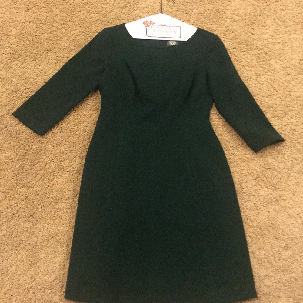 Vince camuto green dress size 4